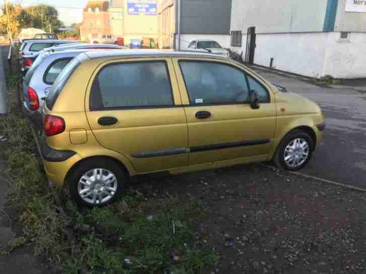 matiz 998 cc xtra 60,000 miles 2004