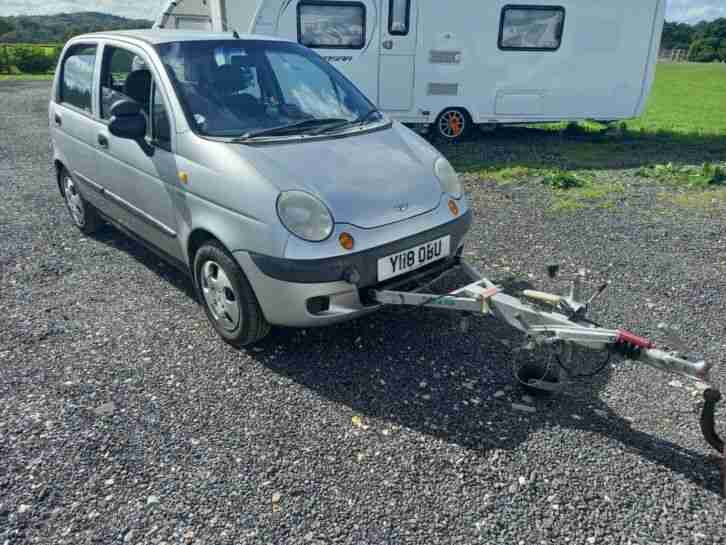 Daewoo Matiz motorhome tow car