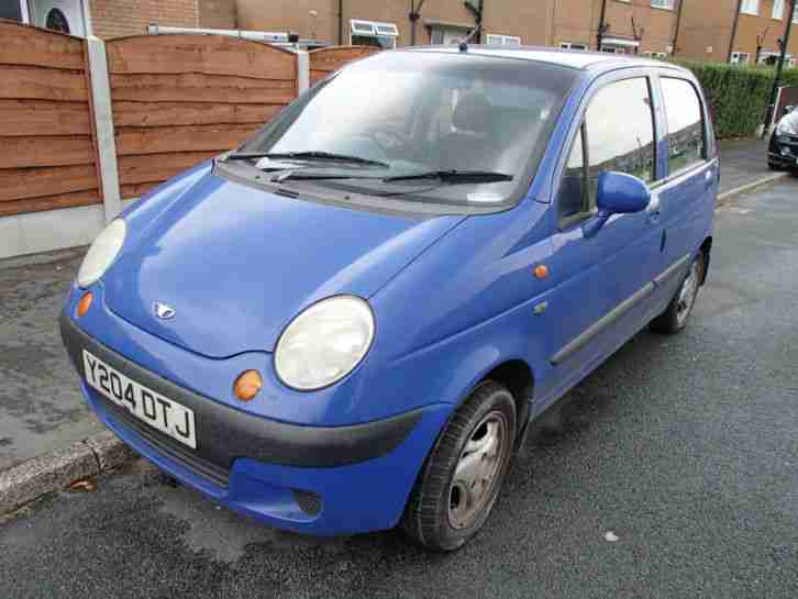 daewoo matiz tax and test