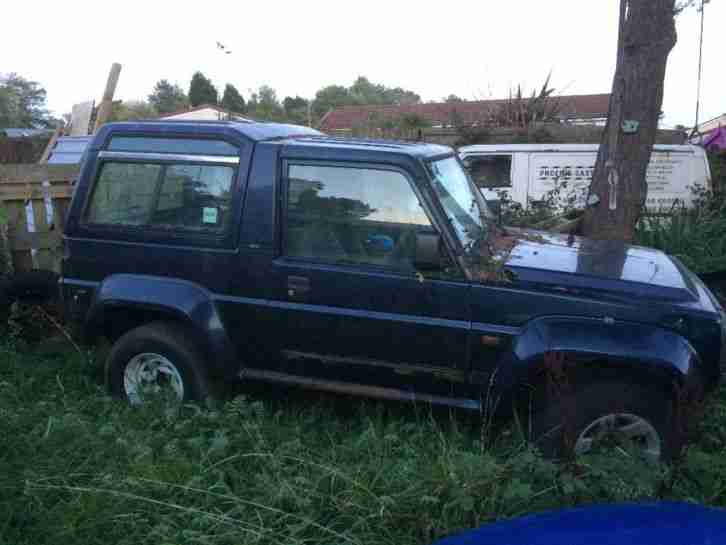 daihatsu fortrak spares or repair 4x4 offroader