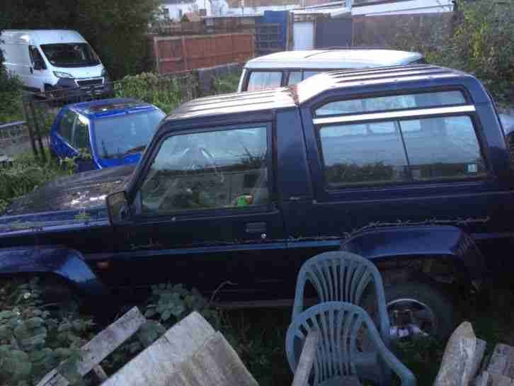 daihatsu fortrak spares or repair 4x4 offroader