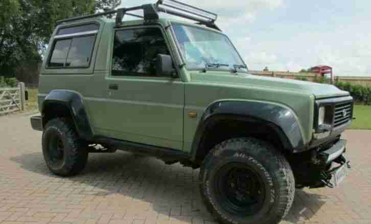 Daihatsu Fourtrak Independent 2.8 Offroader tow 4x4 PX Swap