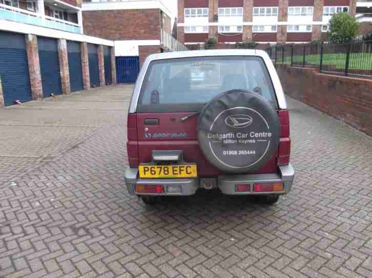 daihatsu sportrak efi 4x4 mot drive away spares or repair
