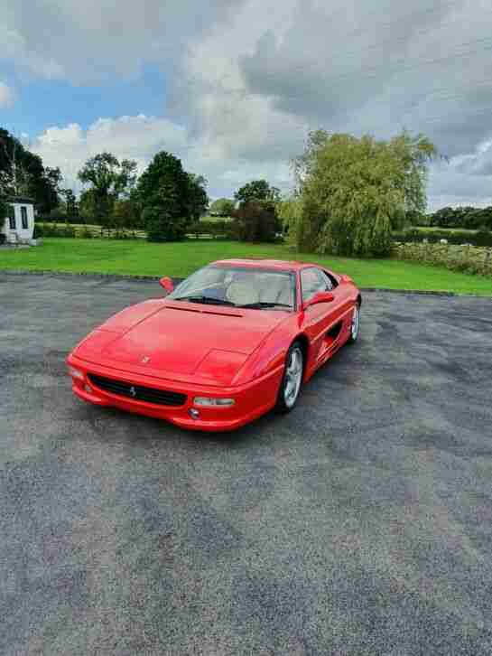 FERRARI F355 GTS F1 1999 T REG RHD ONE OF LAST PRODUCTION F355 27K MILES