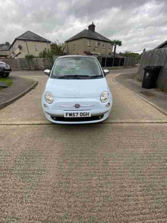 FIAT 500 1.3D 2008 White Fresh Full service +extras