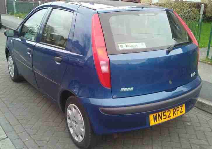 fiat punto active 1.2 spares or repairs