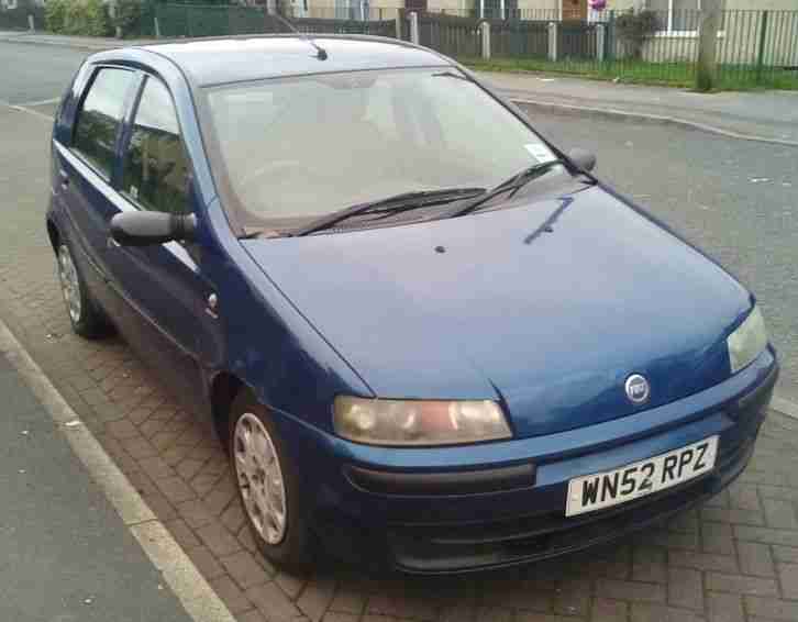 Fiat punto active 1.2 spares or repairs