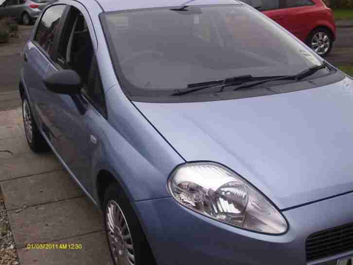 fiat punto grande active 5 door 06 reg long mot 1200cc low miles