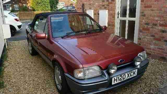 escort mk4 cabriolet xr3i two tone efi