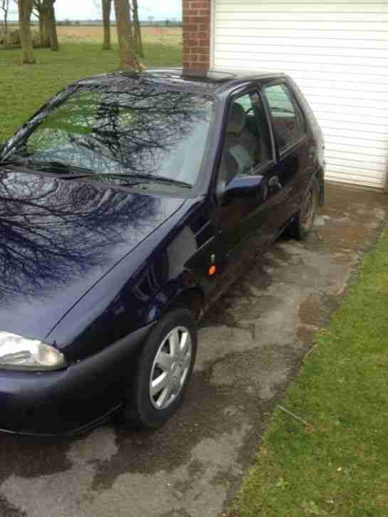 ford fiesta 1.8 diesel ghia low mileage