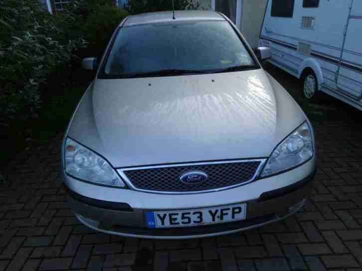Ford Mondeo zetec. Ford car from United Kingdom