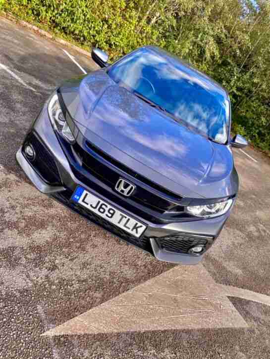 GREY HONDA CIVIC SR I DTEC 69 PLATE 1.6 DIESEL MANUAL 5 DOOR LOW MILEAGE