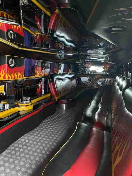 H2 Hummer limousine - 16 seater - unique interior