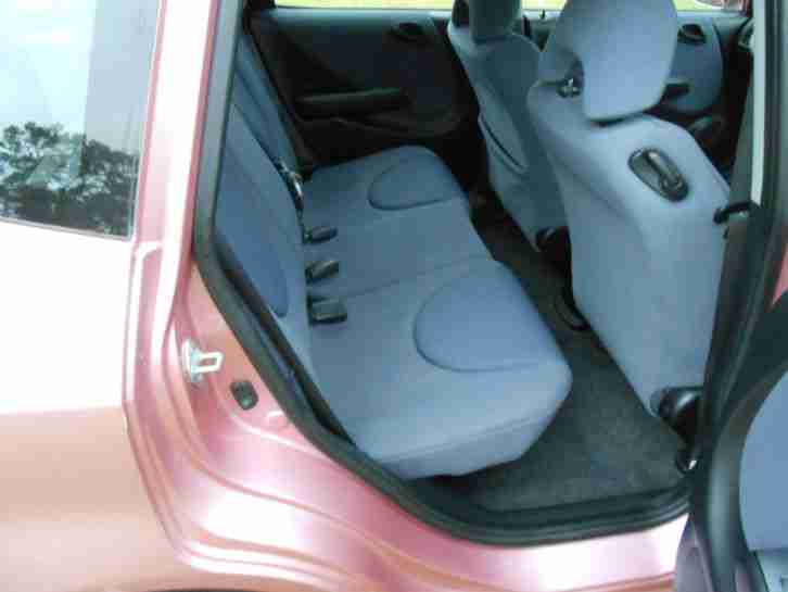 honda jazz se full service history pink car