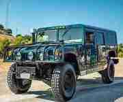 HUMMER H1 1996 CIVILIAN SPEC..METALLIC GREEN..6.5 V8 DIESEL..SUPERB!!