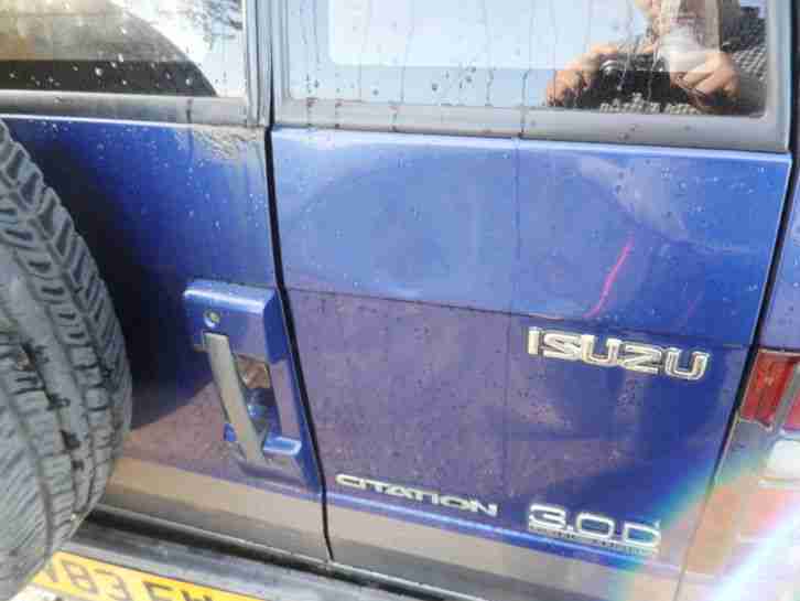 isuzu 3.0 citation with 3.1 fitted 9 months mot