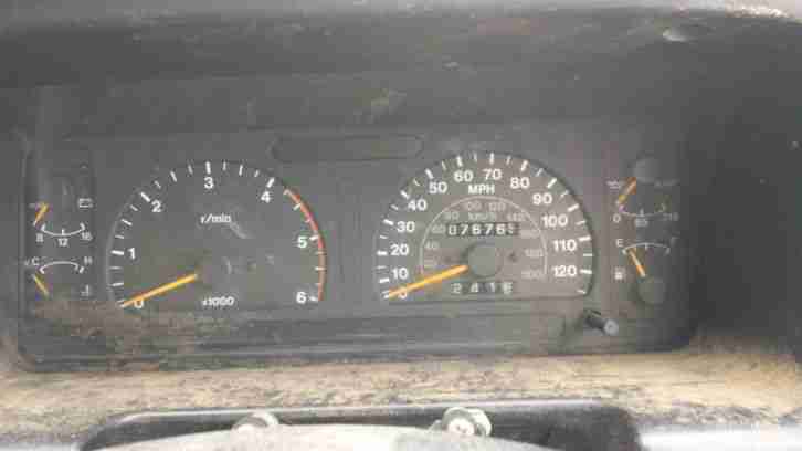 isuzu trooper breaking low miles