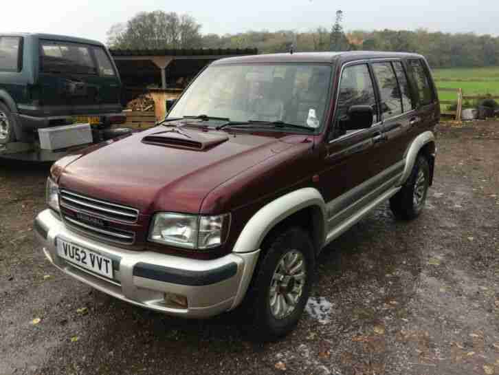 Isuzu trooper monterey 2002 spares or repairs