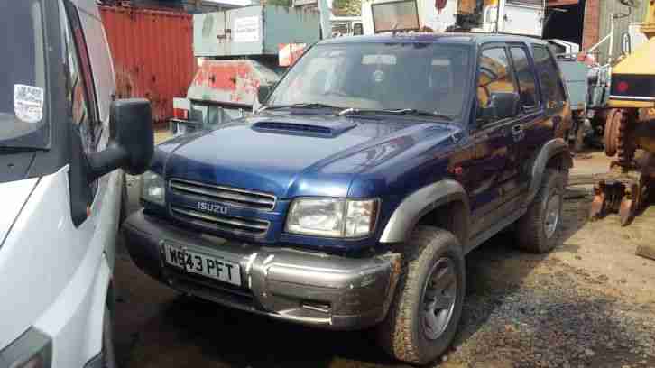 isuzu trooper spares or repairs