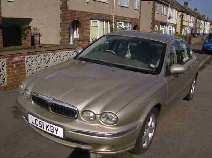 x type saloon 3ltr petrol gold beige