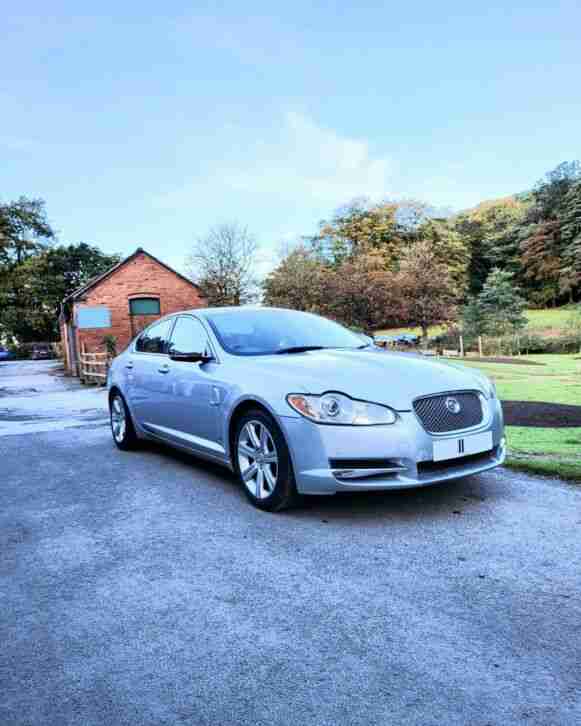 Jaguar XF 3.0d. Jaguar car from United Kingdom