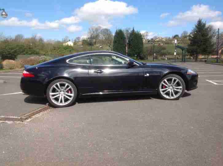 Jaguar xk 2006 private plate new shape black, Ivory leather, aluminium body