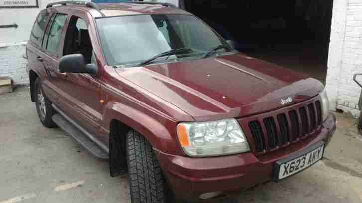 jeep grand cherokee 4.0 L petrol+ LPG, tow bar
