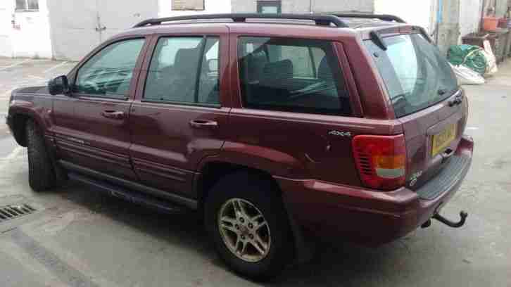 jeep grand cherokee 4.0 L petrol+ LPG, tow bar