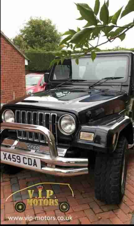 Wrangler Sahara Rust free Low mileage