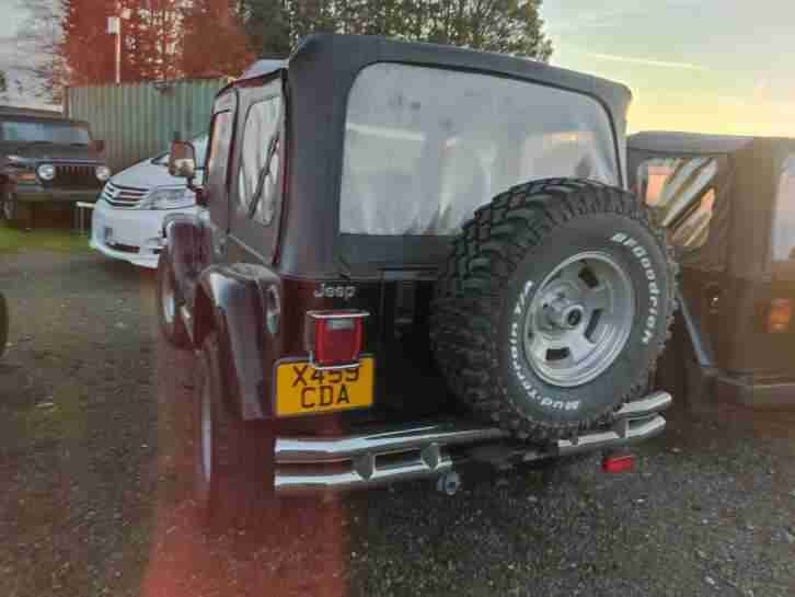 Jeep Wrangler Sahara Rust free Low mileage