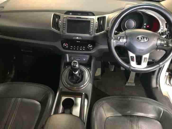KIA SPORTAGE 2.0CRDi (134bhp) KX-3 AWD SAT-NAV,HEATED LEATHER,NICE CAR,LOW MILES