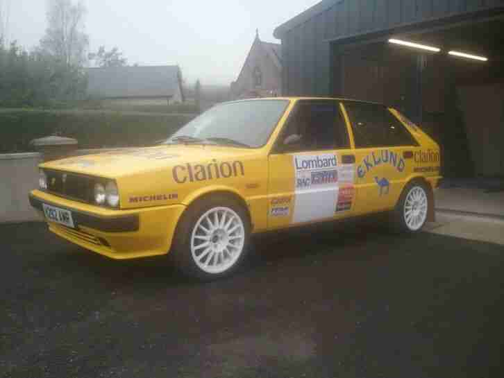 Lancia Delta HF. Lancia car from United Kingdom