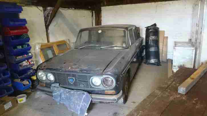 lancia fulvia berlina barn find