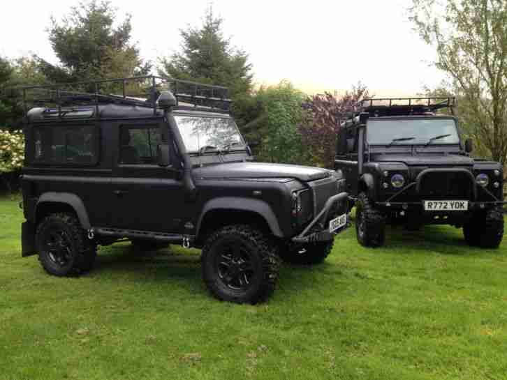 land rover defender 90 td5 and 110 300tdi pair