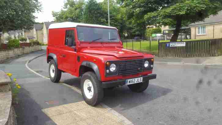 land rover defender 90 td5 with galvanised chassis rebuild many new parts