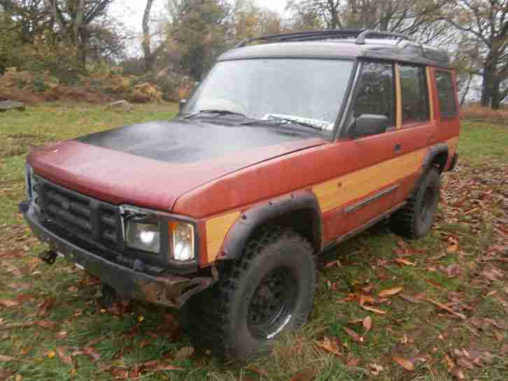 land rover discovery 200tdi 1993 four wheel drive big wheels no mot for parts