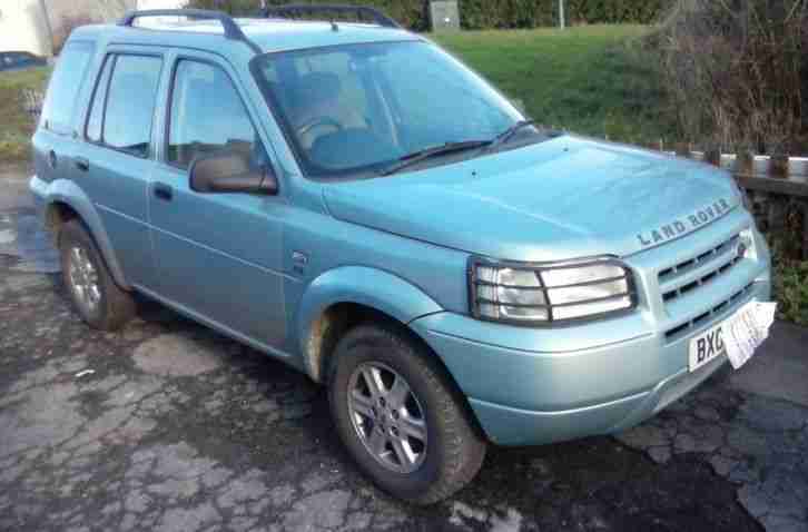 land rover freelander gs 1800 manual spare or repair