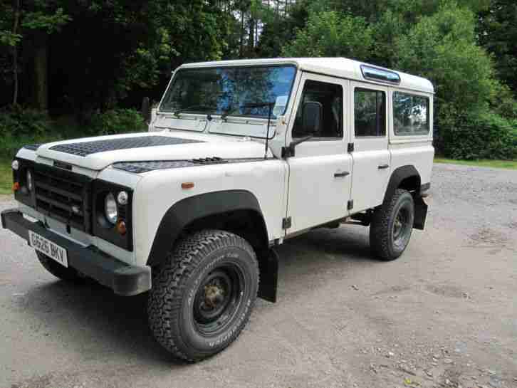 Landrover defender 200tdi 110 station wagon galvanised chassis & bulkhead