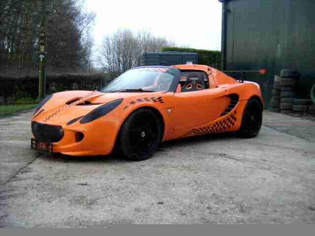 LOTUS ELISE 1.8cc S2 2002 K SERIES STUNNING LAMBO ORANGE HPI CLEAR low 18k miles