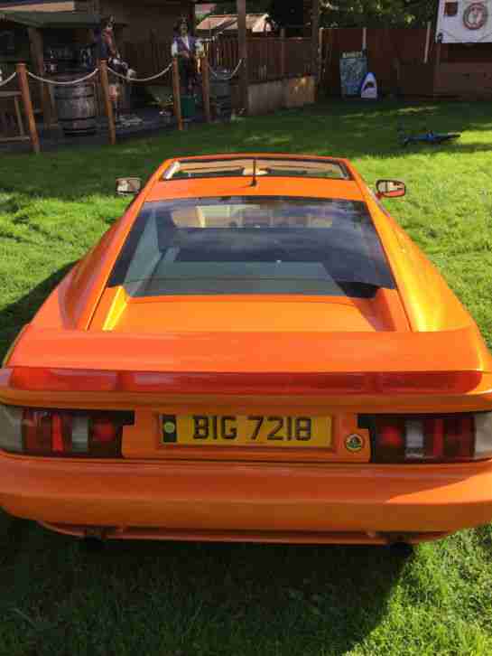 lotus esprit turbo se,300 bhp rolling road video,lamborghini pearl orange