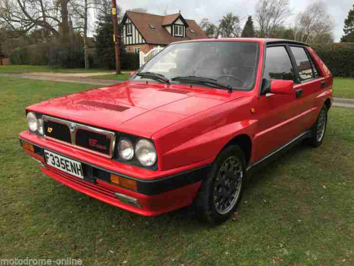 lovely original 89/F Lancia Delta Integrale 8V+104000kms+original UK car