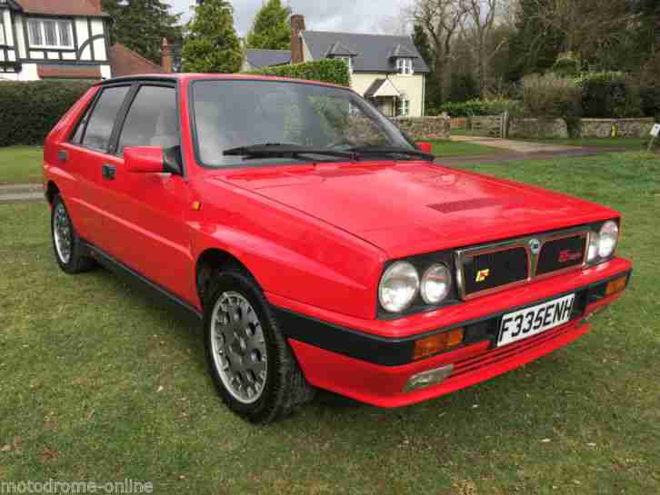 Lovely original 89 F Lancia Delta Integrale 8V+104000kms+original UK car