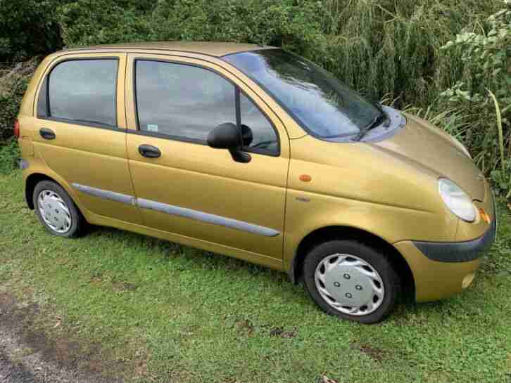 Low Mileage 0.8 litre MATIZ with NEW