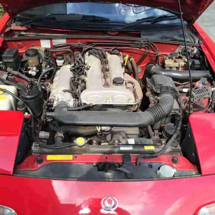 mazda mx5 ,1.8,low miles,76k ,same lady owner 14 years,recent roof,respray,