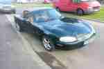 mx5 mk2 in green convertable