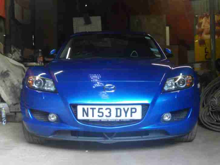 mazda rx8 231 10 months mot fsh new tyres costing 600 new clutch lovely car