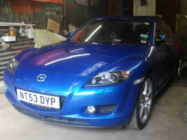 mazda rx8 231 10 months mot fsh new tyres costing 600 new clutch lovely car