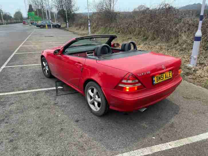 Mercedes SLK 230 Kompressor Automatic 2001 Low Mileage FSH