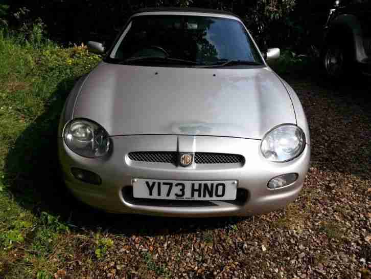mg mgf convertible automatic spares or repair 2001 1.8