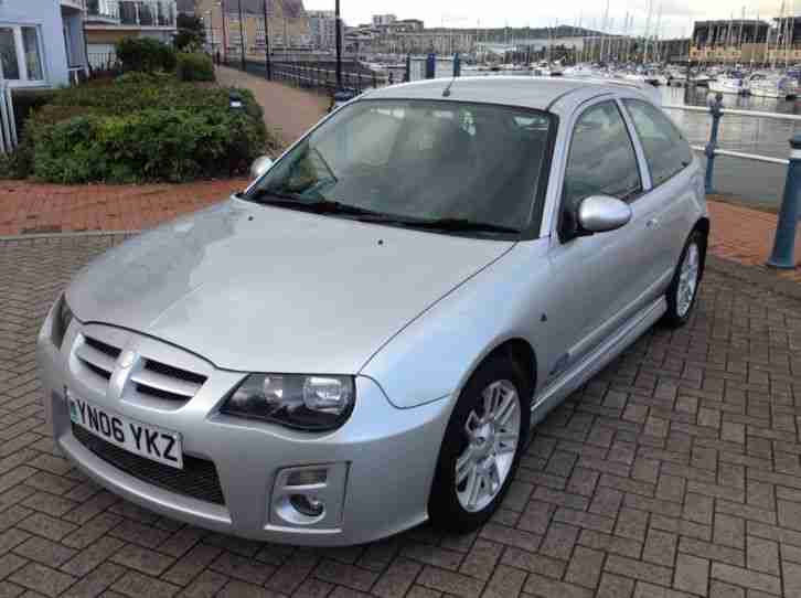 mg zr 1.4 105 plus 3 door in silver with 41000 miles on the clock